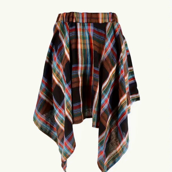 Plaid Mini Skirt - Picture 4 of 6